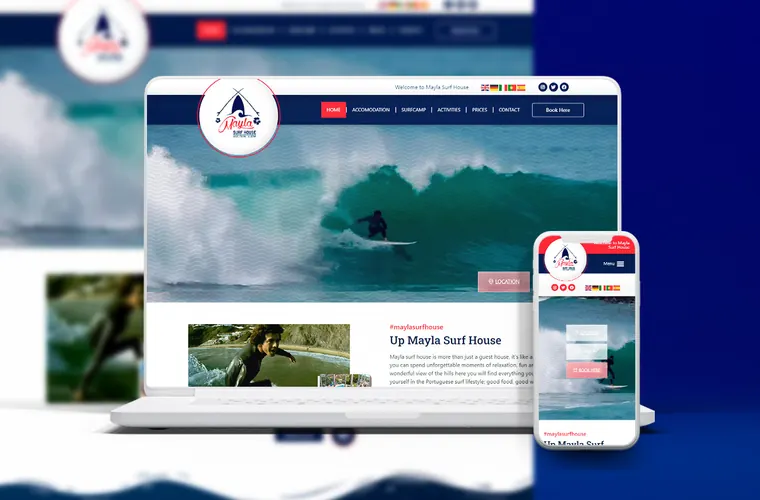 Imagem do projeto Mayla Surf