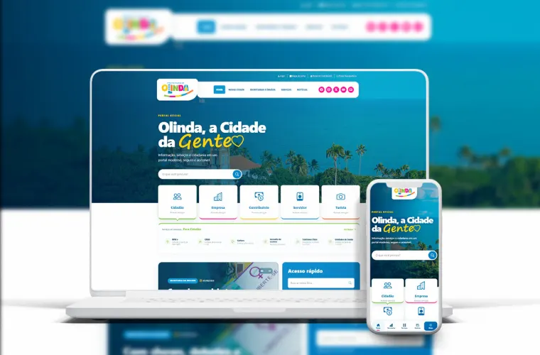 Imagem do projeto Portal da Prefeitura de Olinda